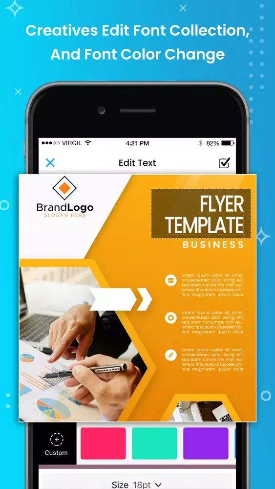 Flyer maker, Poster Maker স্ক্রিনশট