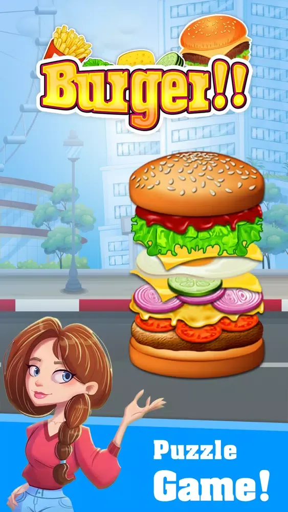 Screenshot di Hamburger Cooking Game