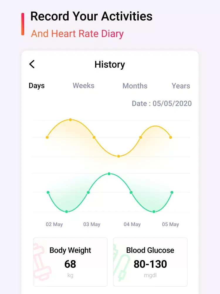 Tangkapan layar Instant Heart Rate HR Monitor iPad 