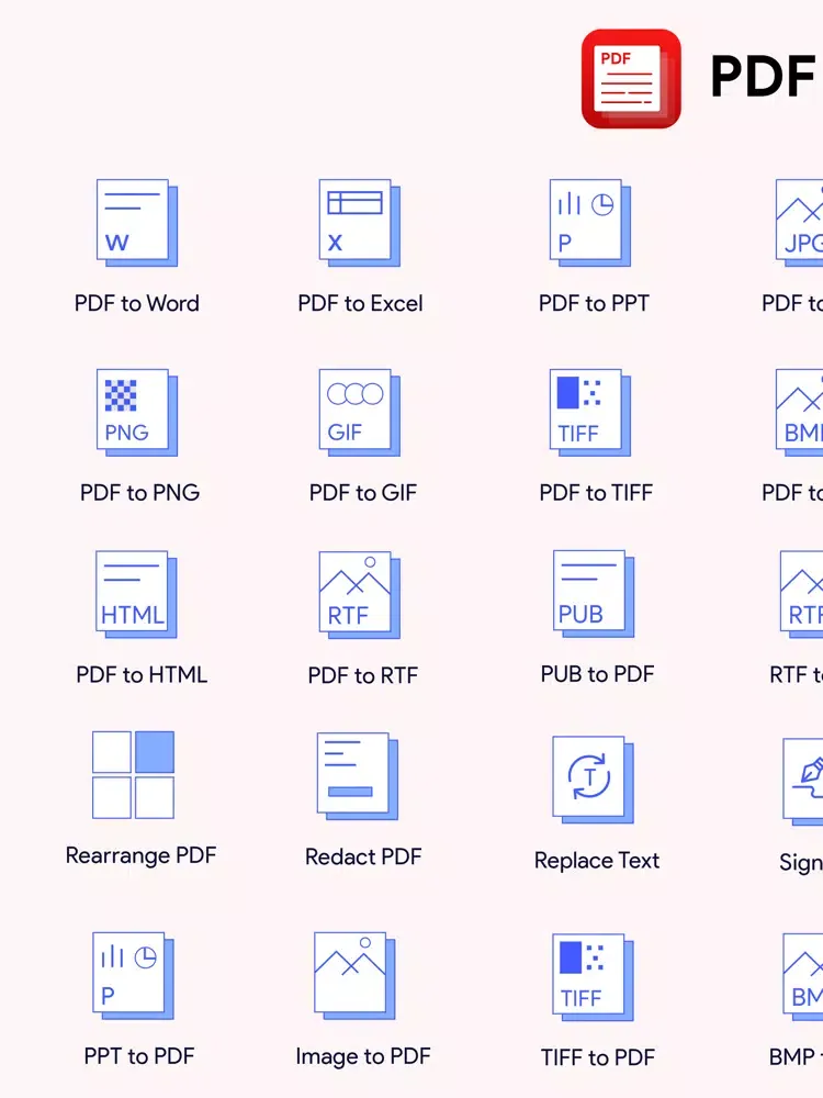 PDF Converter and Power PDF iPad Screenshots