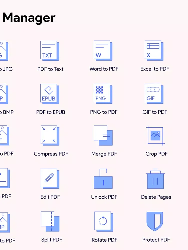 PDF Converter and Power PDF iPad Screenshots
