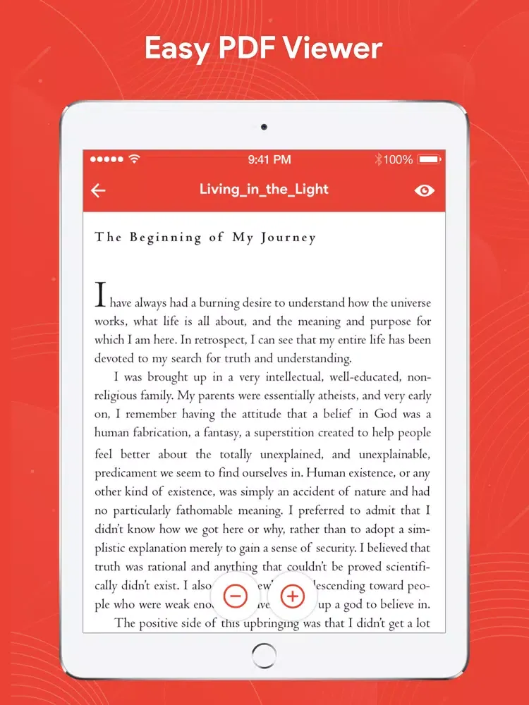 PDF Converter and Power PDF iPad Screenshots