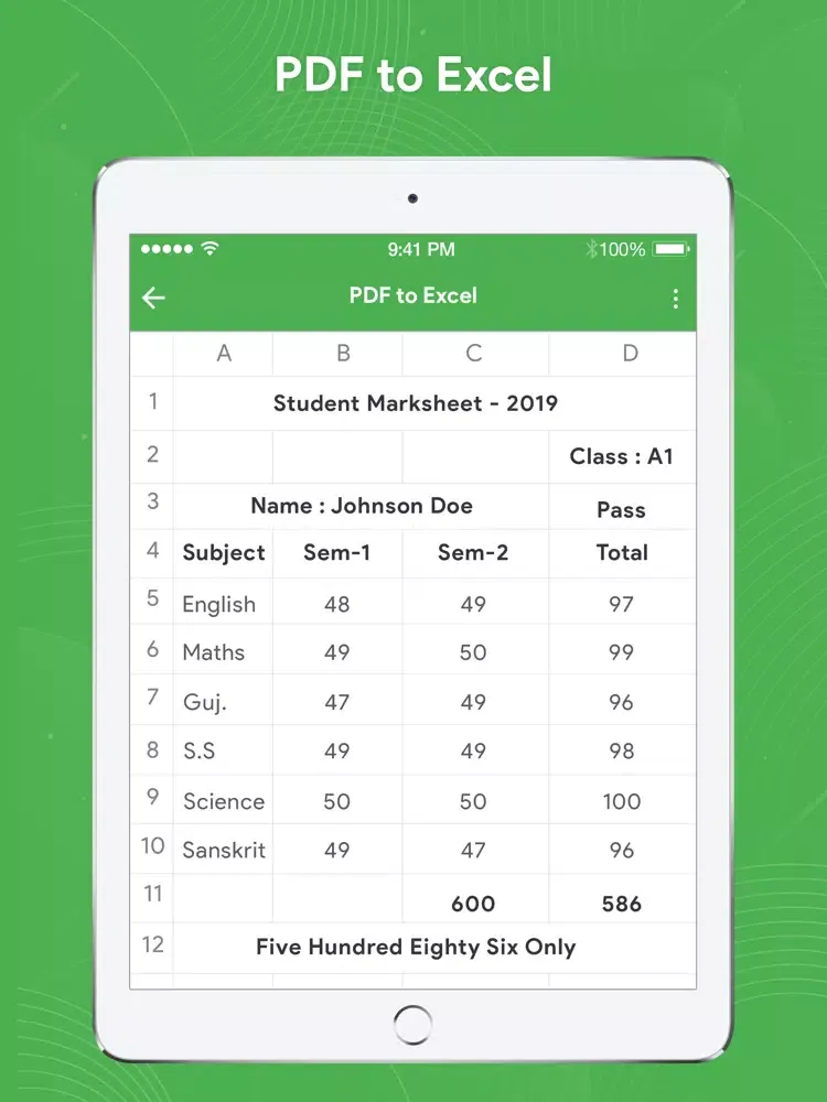 PDF Converter and Power PDF iPad Screenshots