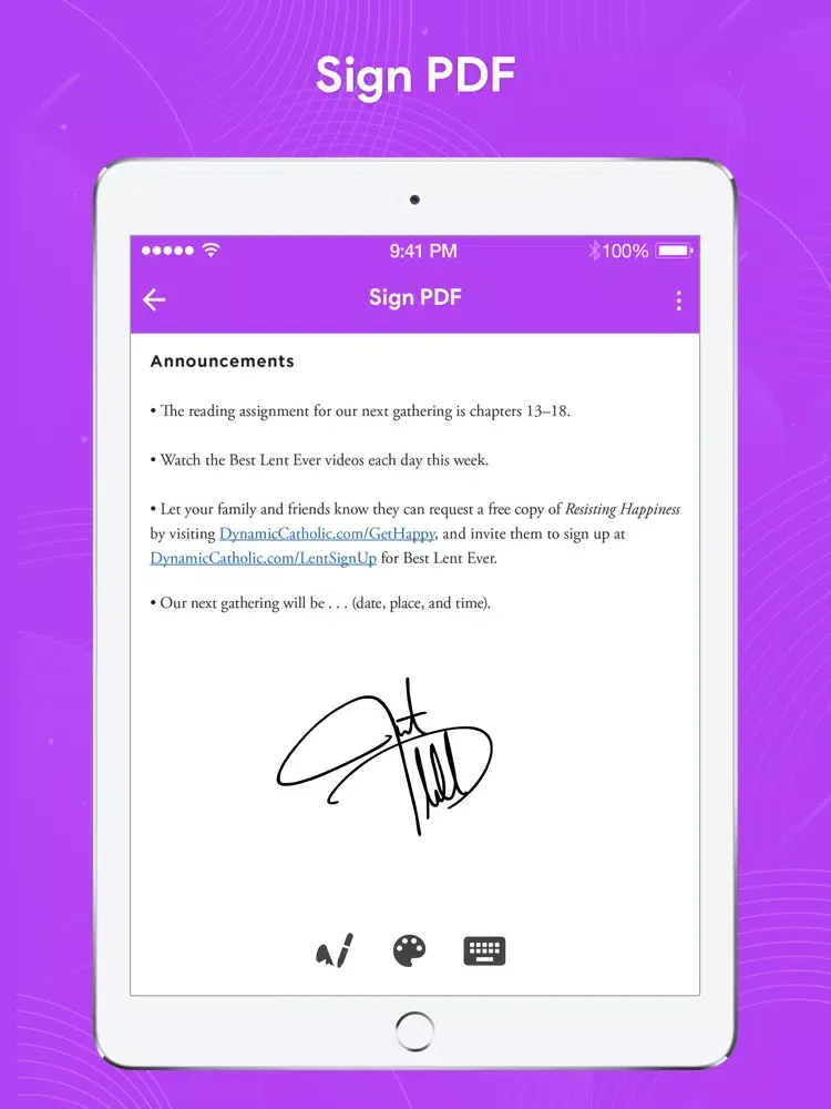PDF Converter and Power PDF iPad Screenshots