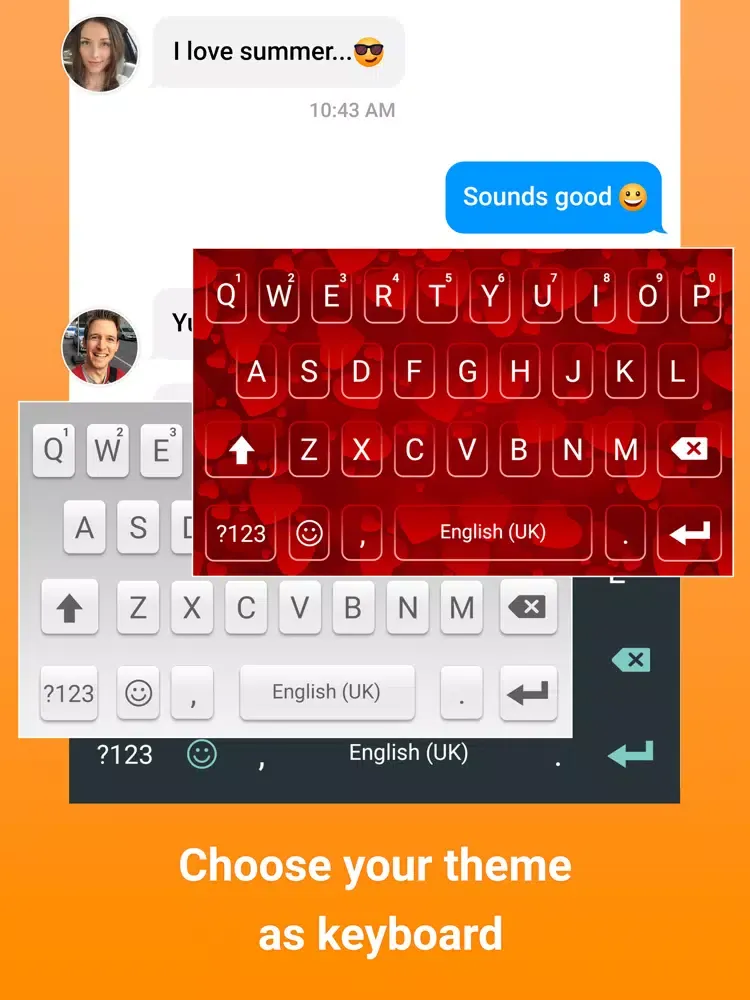 Emoji Keyboard - Fonts&Emoji iPad  Screenshots