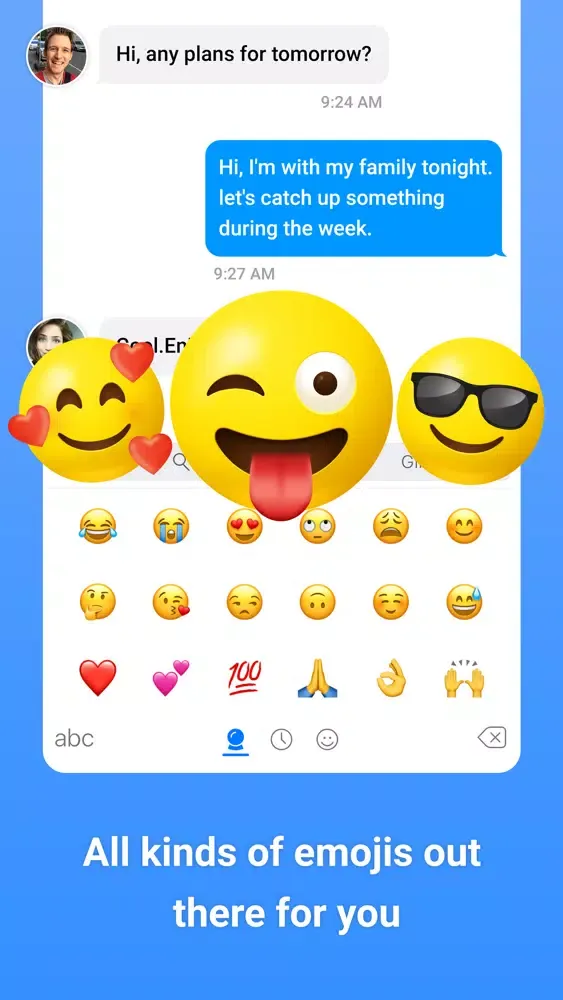 Emoji Keyboard - Fonts&Emoji Screenshots