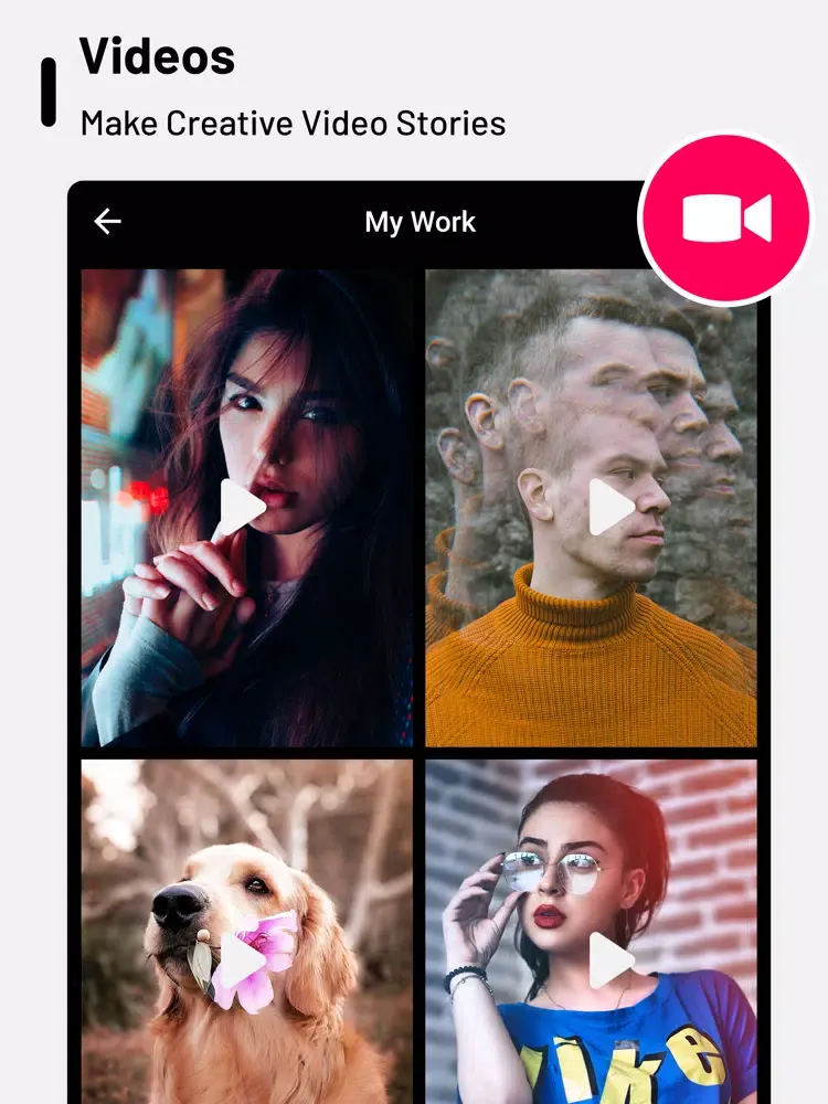 Captures d'écran de Status Video - Short Video App iPad 
