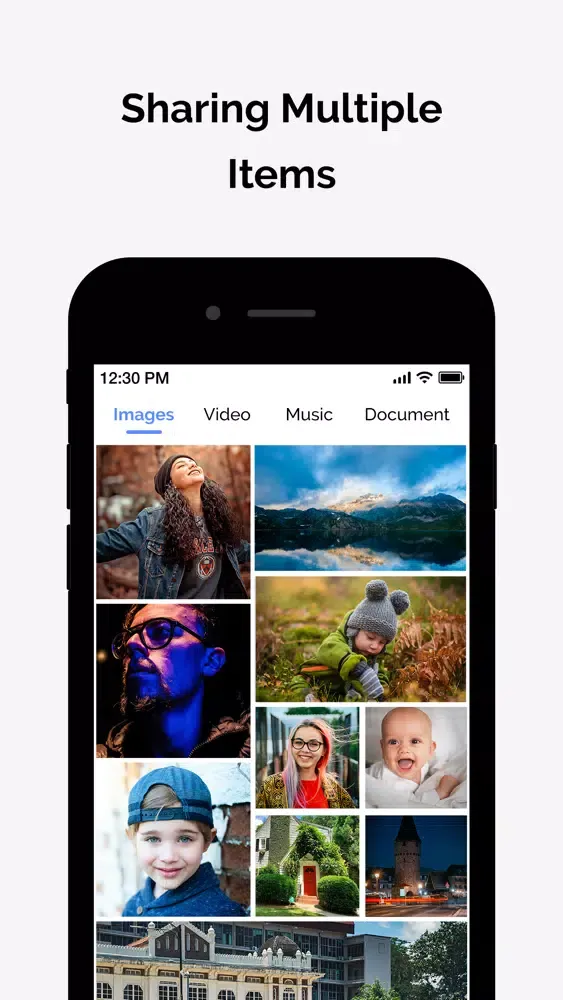 Link Sharing - File Transfer Screenshots