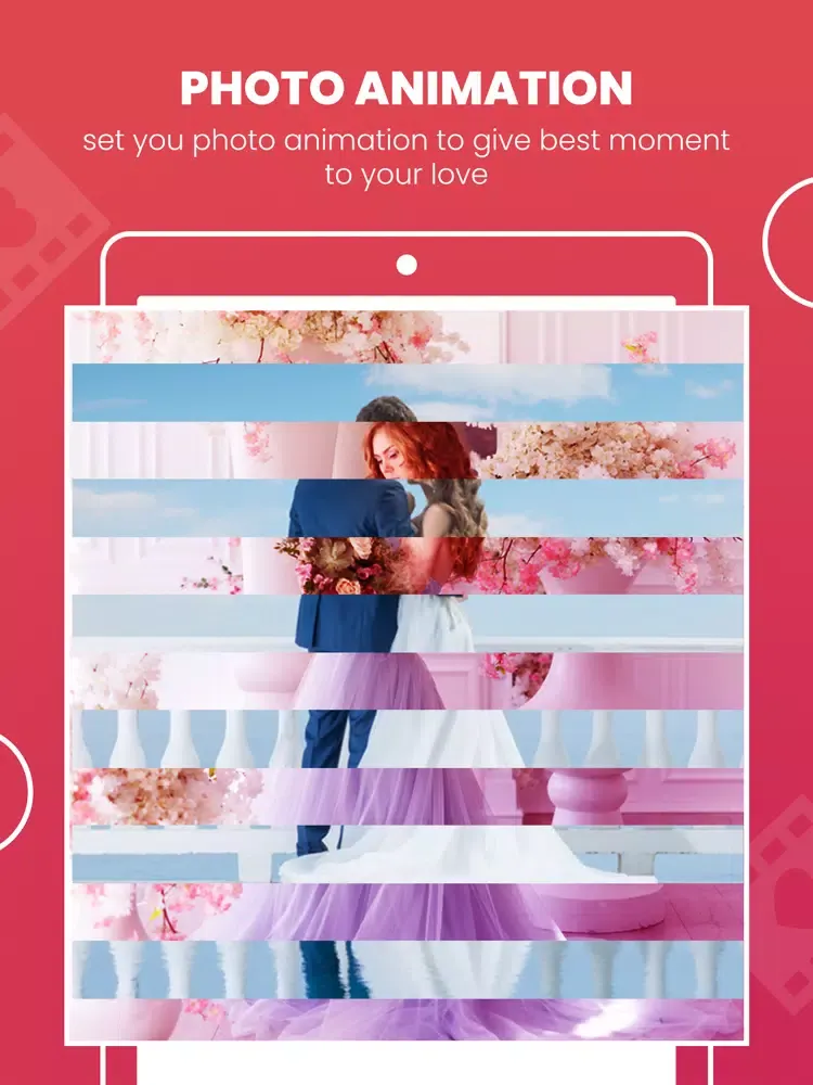 Ảnh chụp màn hình của Love Video Maker - Slideshow iPad 
