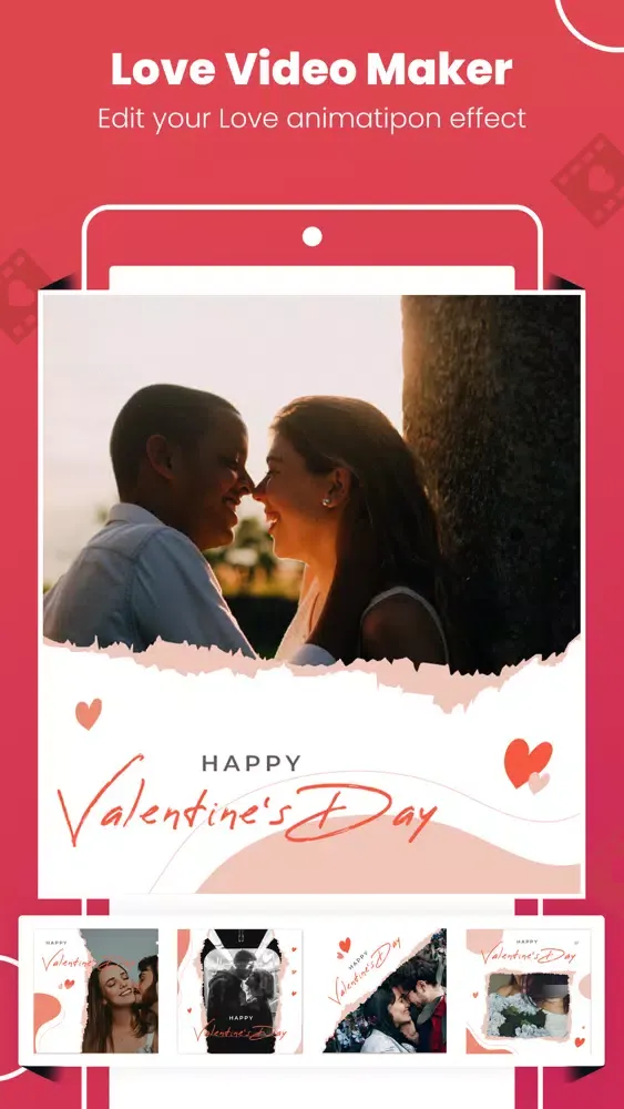 Ảnh chụp màn hình của Love Video Maker - Slideshow
