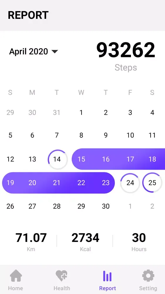 Pedometer - Walking Tracker Screenshots