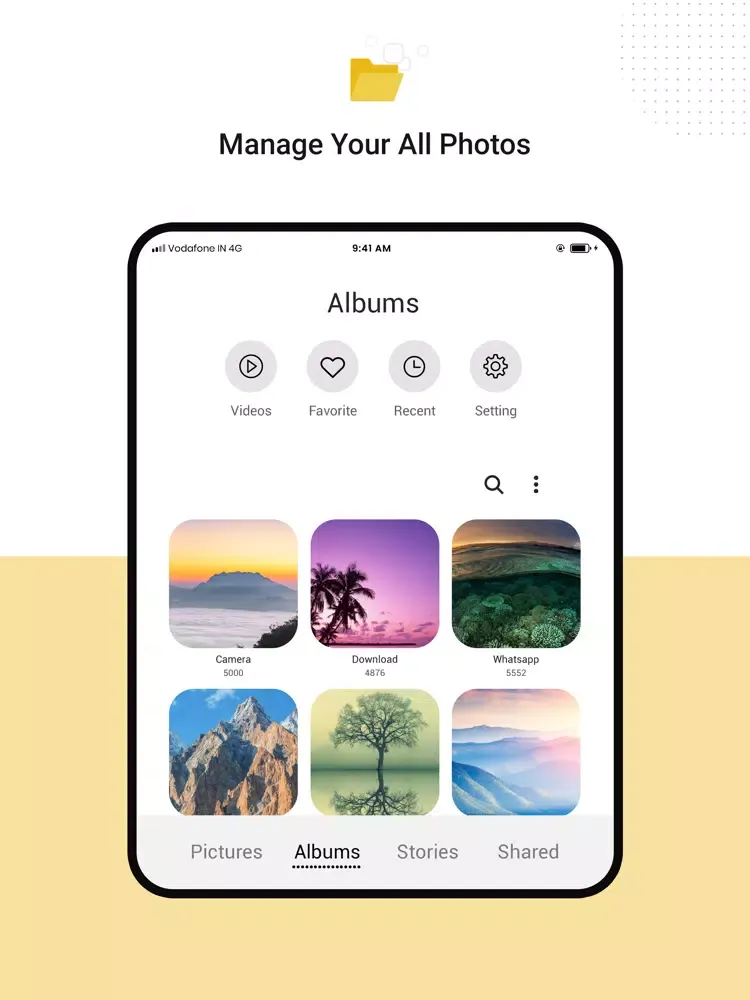 Gallery - Picture Gallery iPad  Screenshots