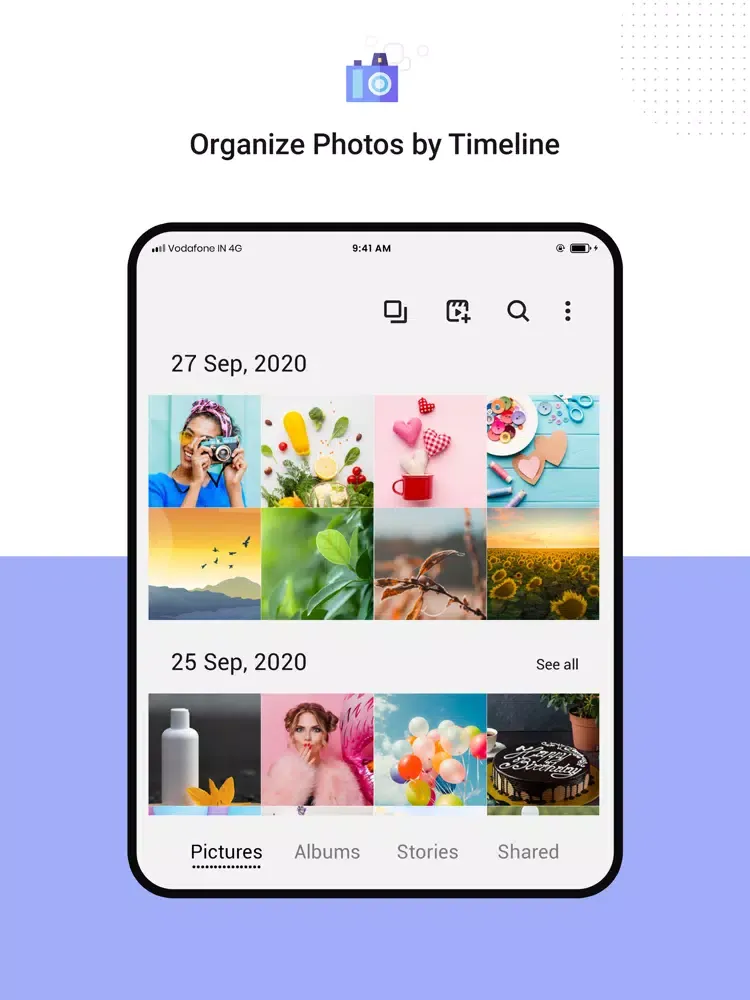 Gallery - Picture Gallery iPad  Screenshots