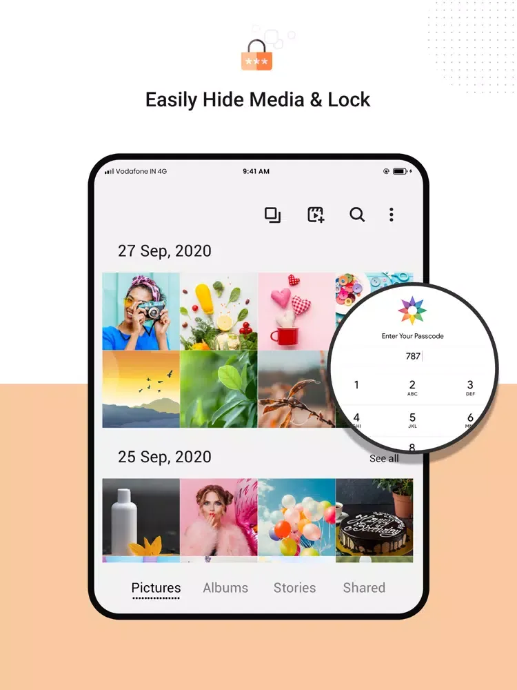 Gallery - Picture Gallery iPad  Screenshots