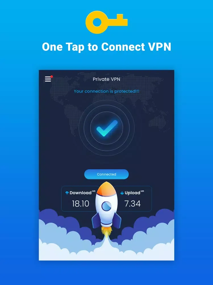 ภาพหน้าจอของ Fast VPN - Private VPN iPad 