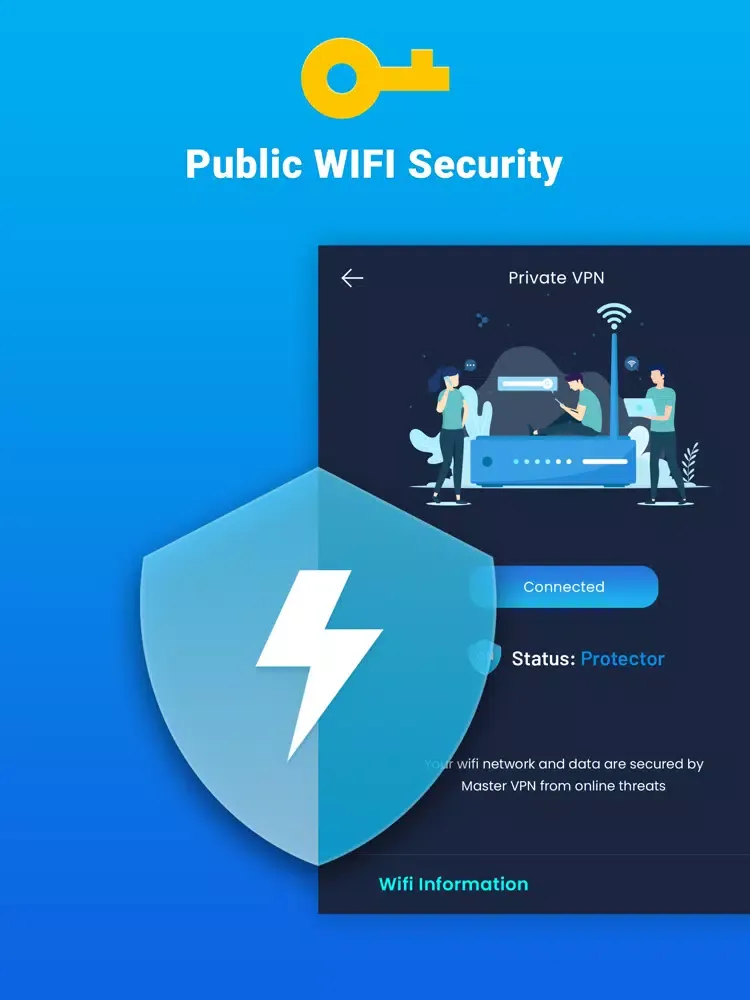 ภาพหน้าจอของ Fast VPN - Private VPN iPad 