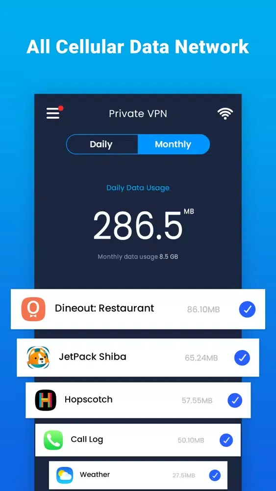 ภาพหน้าจอของ Fast VPN - Private VPN