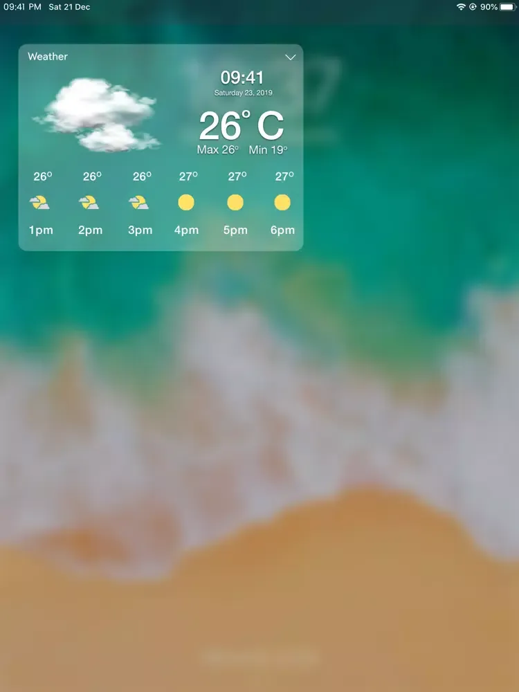 Dark Weather - The Weather App iPad  Ekran Görüntüleri