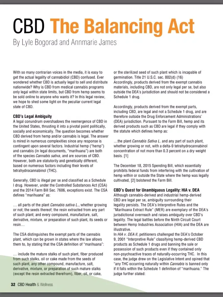 تصاویر CBD Health Wellness Magazine iPad 