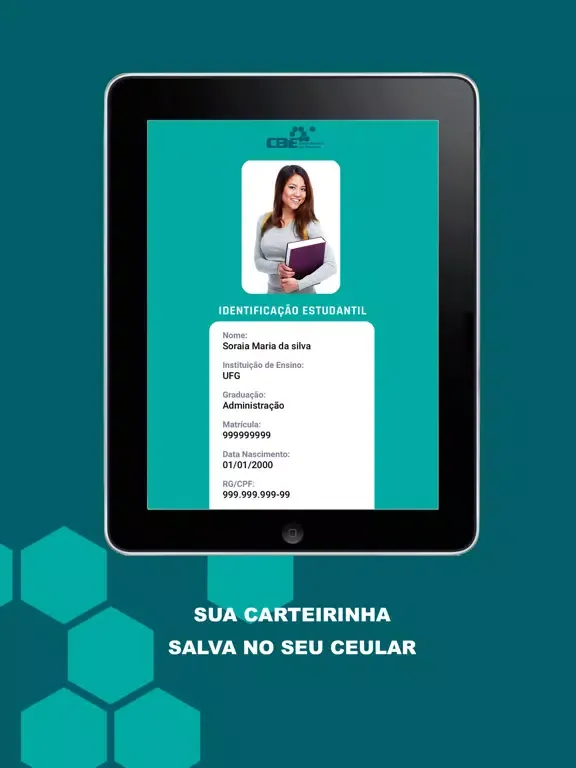 Carteirinha de Estudante iPad  سکرین شاٹس