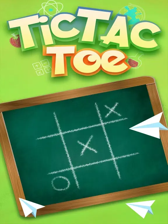 Tangkapan skrin Tic Tac Toe - Back To School Days iPad 