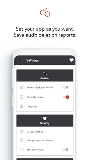 Captures d'écran de Data Eraser App - Wipe Data