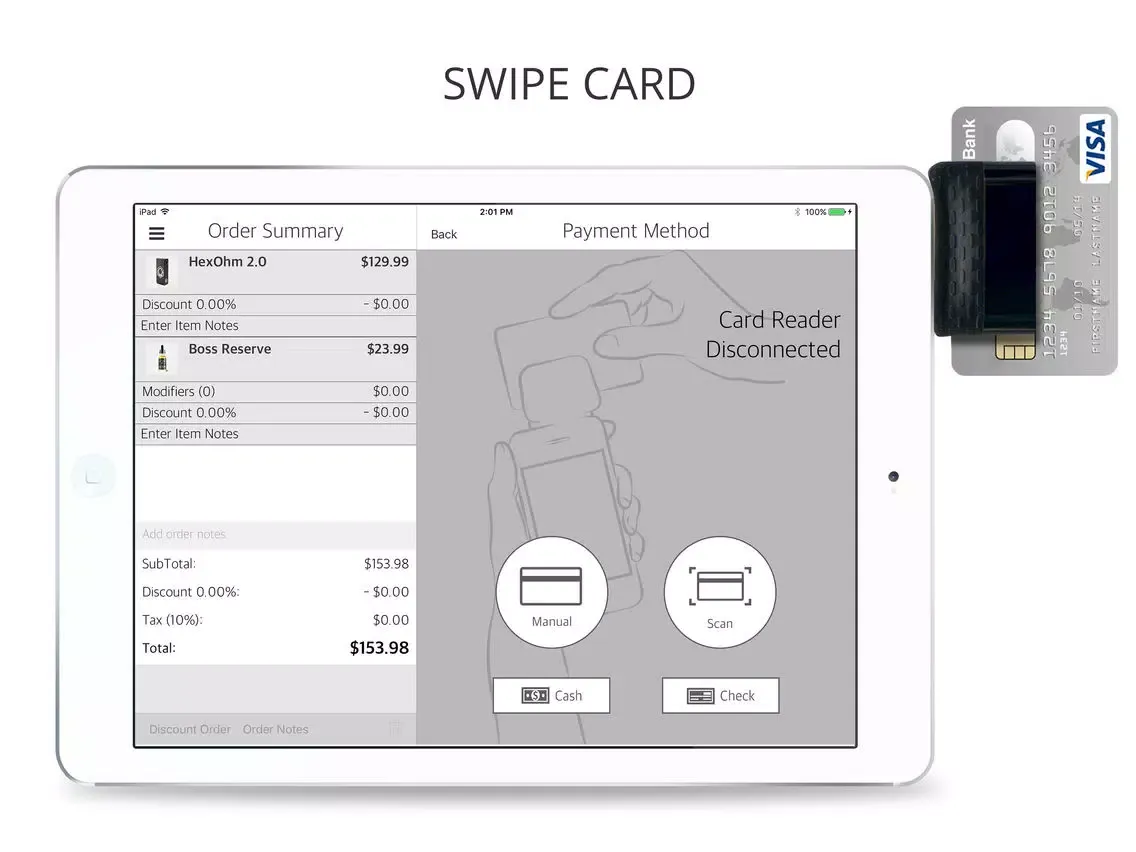 iVapor - Vape Shop (POS) iPad  Screenshots