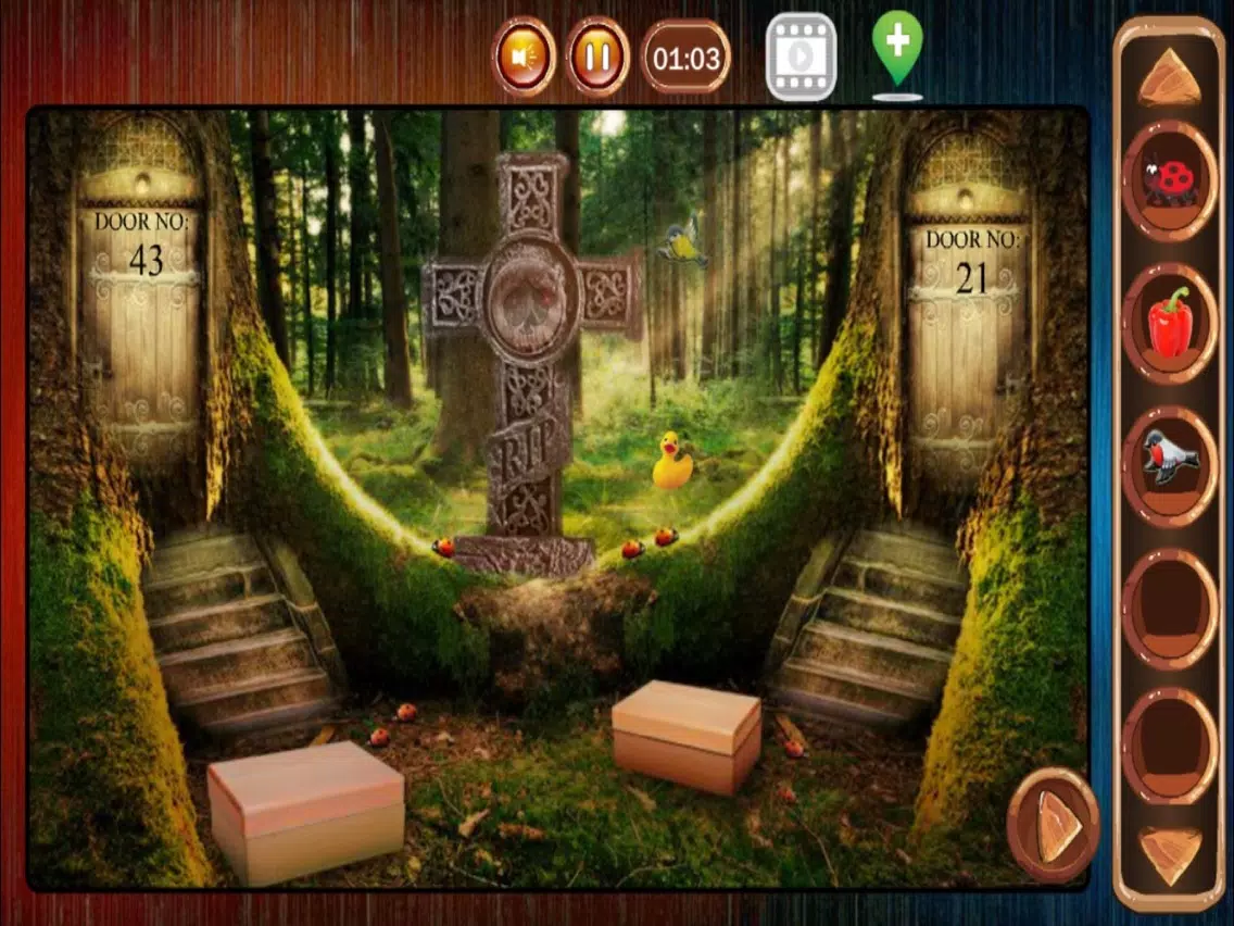 ภาพหน้าจอของ Escape from the Forest - face the challenge iPad 