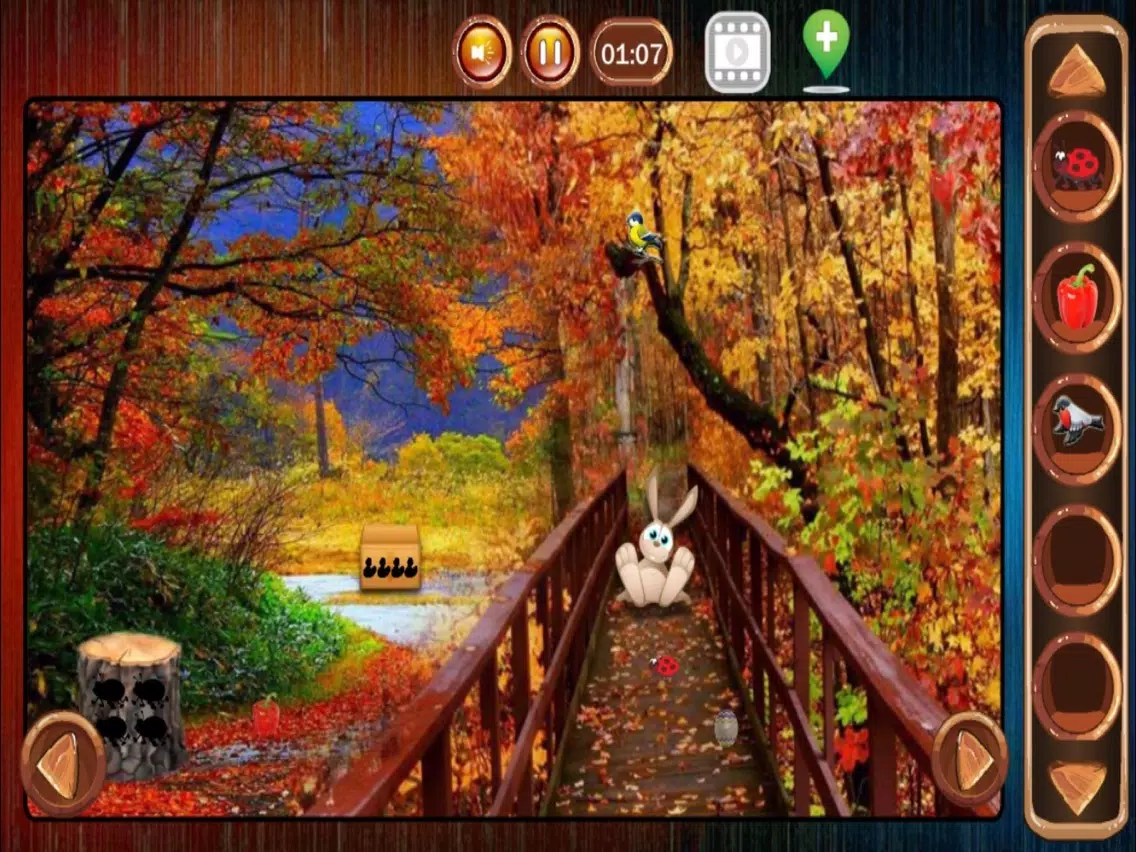 ภาพหน้าจอของ Escape from the Forest - face the challenge iPad 