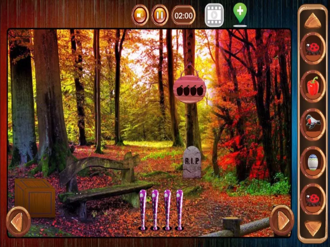 ภาพหน้าจอของ Escape from the Forest - face the challenge iPad 