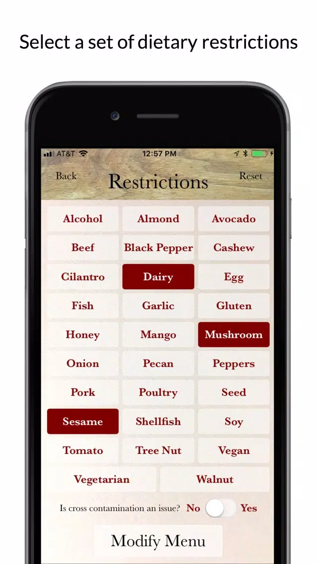 Menu Mod應用截圖