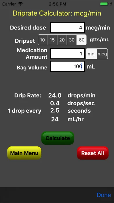 Captures d'écran de OmniMedix Medical Calculator