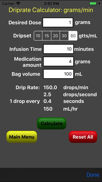 Captures d'écran de OmniMedix Medical Calculator