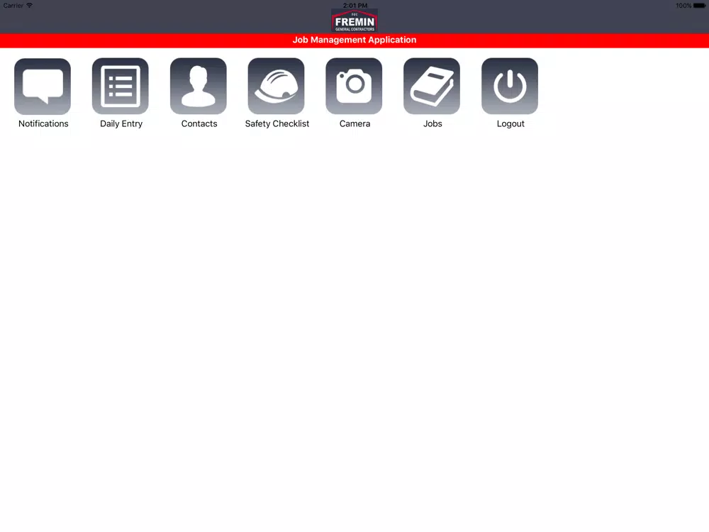 Capturas de pantalla de Fremin Job Management iPad 