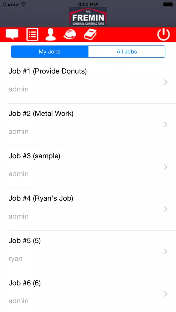 Capturas de pantalla de Fremin Job Management