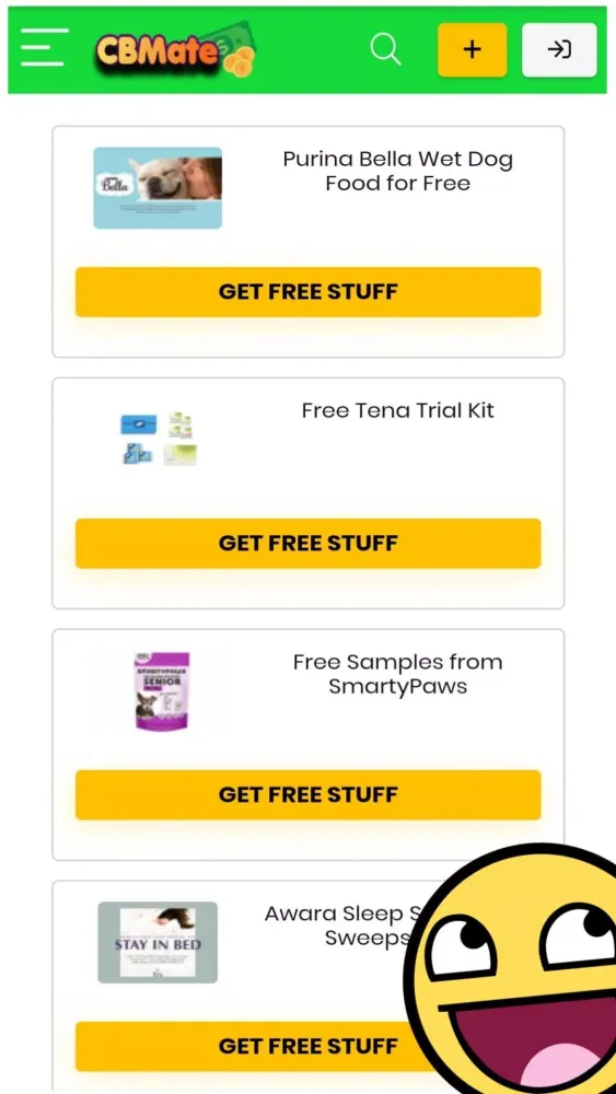 Cbmate: Freebies App, Free Stuff Finder App 2020应用截图