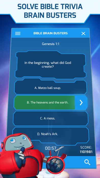 Capturas de pantalla de Superbook Kids Bible