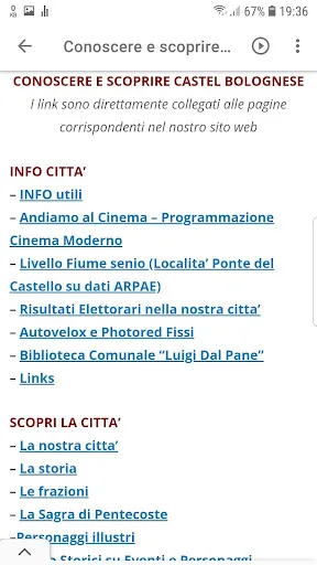 CastelBolognese news Ekran Görüntüleri