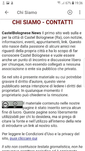 CastelBolognese news Ekran Görüntüleri