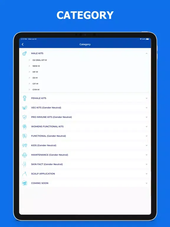 Ảnh chụp màn hình của Hair Fact iPad 