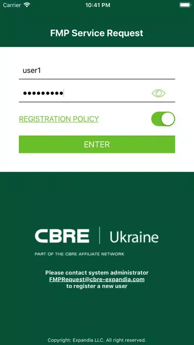 CBRE Ukraine FMP स्क्रीनशॉट