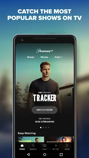 Screenshot di Paramount+