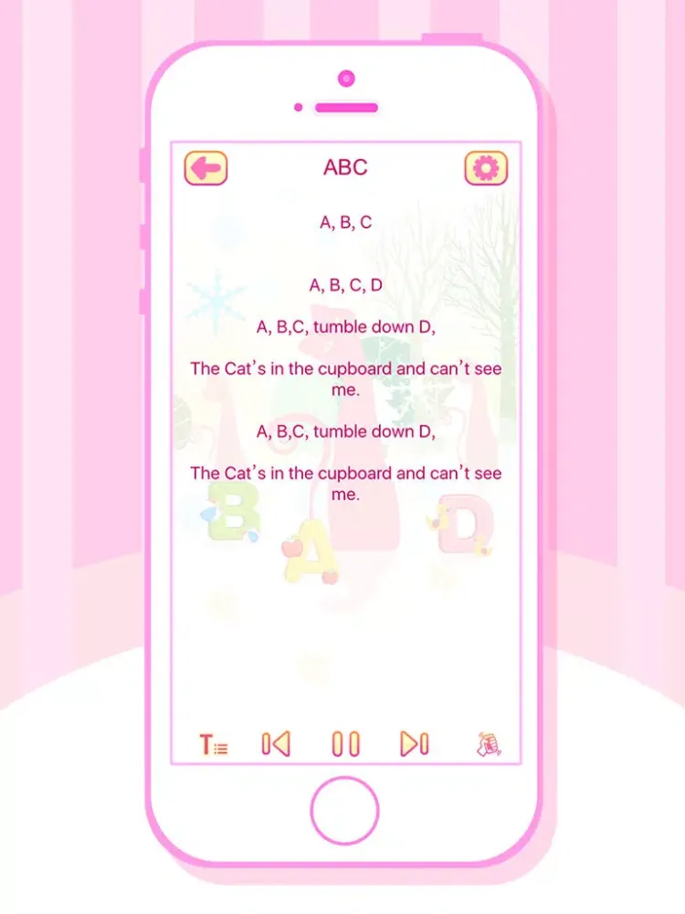 Children Songs 1 iPad  Screenshots