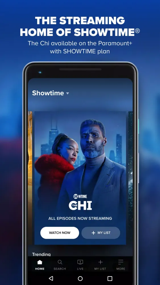 Tangkapan layar Paramount+