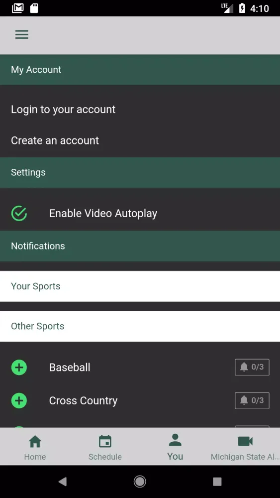 Michigan State Spartans স্ক্রিনশট