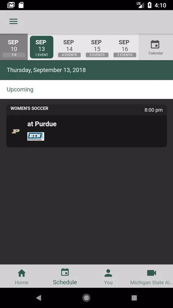 Michigan State Spartans স্ক্রিনশট