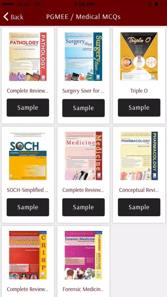 CBS Exam Books 스크린샷