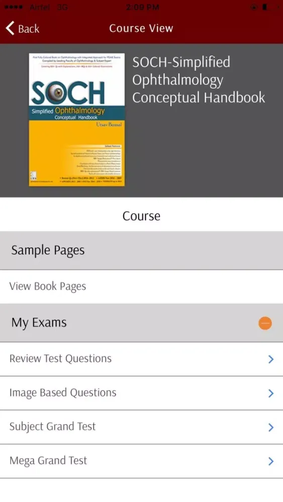 CBS Exam Books 스크린샷