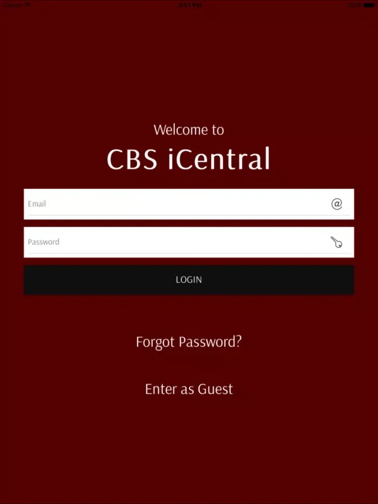 Capturas de pantalla de CBSiCentral iPad 