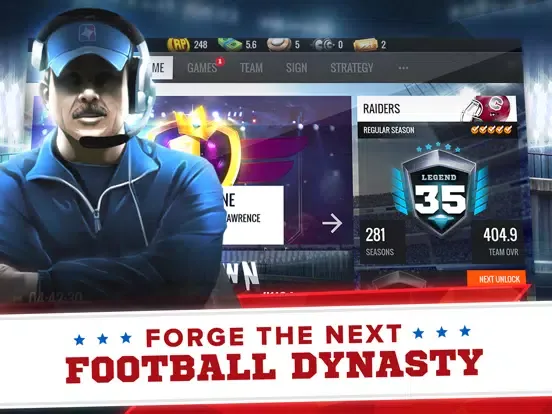 CBS Franchise Football 2016 iPad 应用截图